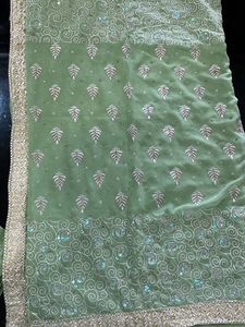 Work Saree
