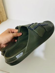 Green Casual Sandals