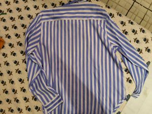 Blue And White Striped Shirt