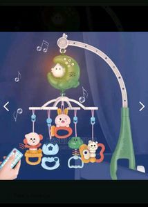 Luvlap Musical Coat Baby Crib Bell Hanging