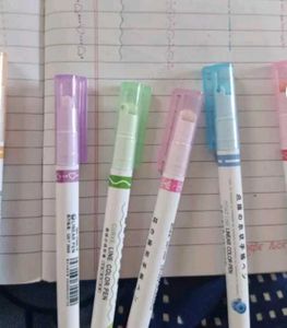 Decorative Roller Stamp Pens Set