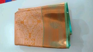 Orange Soft Silk Saree...