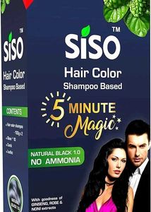 Siso 5 Minute Magic Permanent Hair Color 2 Pc
