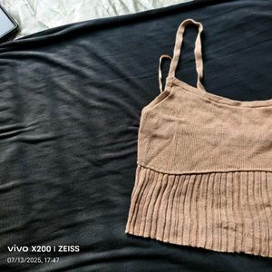 Ribbed Knit Bralette