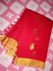 Red Saree