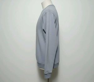 Men&#39;s/Unisex Light Grey Casual Crewneck Sweatshirt