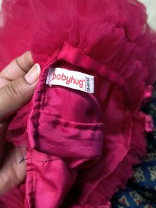 Hot Pink Tulle Party Dress Combo