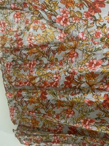 FLORAL MAXI DRESS WITH SIDE SLITS