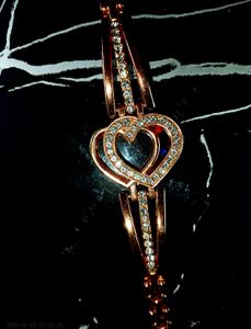 Rose Gold Heart Bracelet