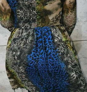 A Beautiful Flared Dress For Your Daily Wear.