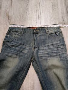 Ma2663 Lead wide leg jeans waist 34 inches