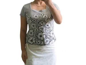 Floral Print Women's Top