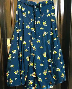 Floral Print Skirt