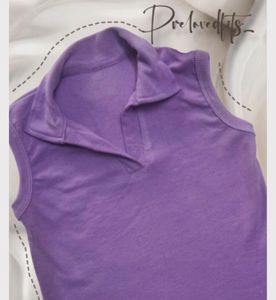 Lavender Sleeveless Top