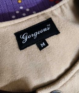 Women Elegant Tan winter Coat