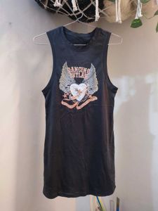 y2k Graphic Tank dress