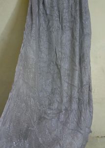 Silver Glittery Stole
