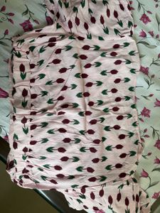 Cute Pink Printed Top