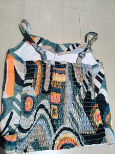 Abstract Print Top