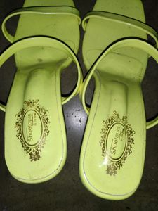 Neon Heel Sandle