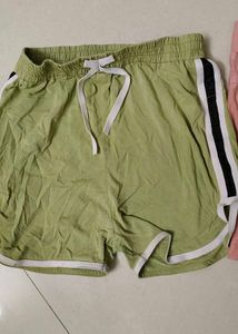 Pink Casual Shorts