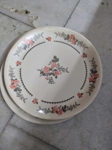 4 Melamine Plates