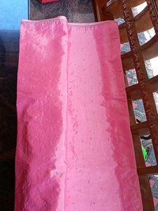 Pink And Seagreen Color Eads Work Saree