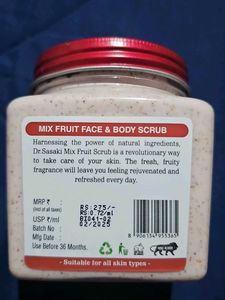 Dr. Sasaki Mix Fruit Scrub