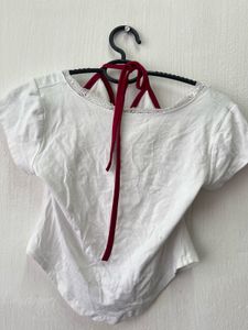 Cute White &#39;Forever 18&#39; Top