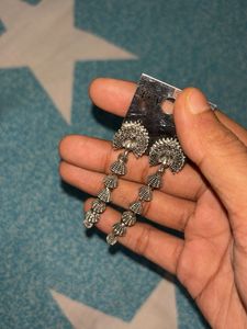 Peacock Drop Earrings