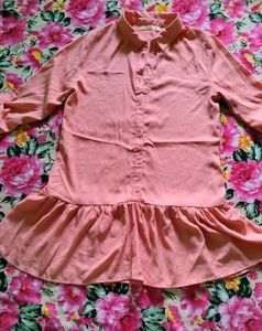 Shirt Style Dress Cum Top