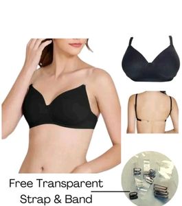 Full Coverage Backless Padded Bra