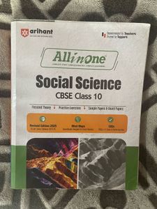 All In One Social Science CBSE Class 10