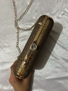 Golden Sling Bag