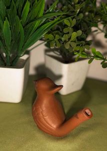 New Bird Attracting Handmade Clay Whistle