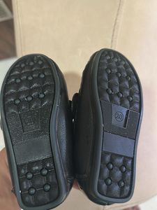 Ket Imports Black Loafers Boy Shoes 9-12 Months