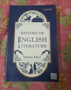 HISTORY OF ENGLISH LITERATURE ( HONOURS BOOK)