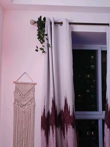 Beautiful Pink Curtain