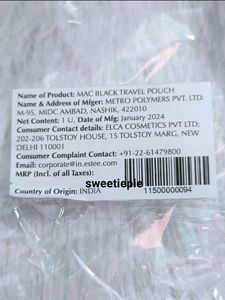 MAC Travel Pouch