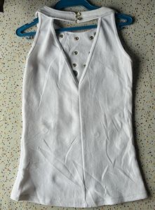 White Tank Top