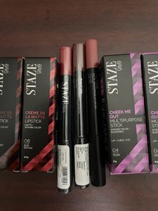 Staze 11 Items Combo Lipsticks &amp; Blush