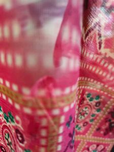 Vintage Pink Patterned Fabric