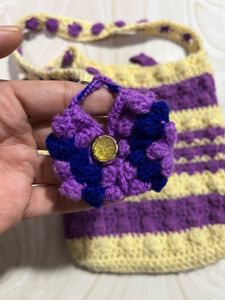Pretty Crochet Sling😎