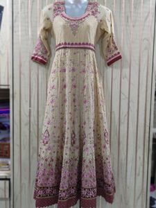 Heavy Work Gown With Dupatta