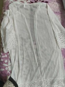White Net Shrug