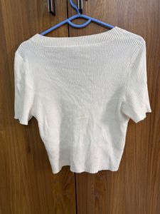 White H&amp;M Top