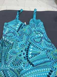 Turquoise Heart Print Cami