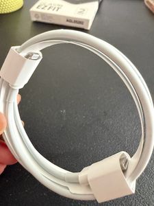New White USB Cable- Apple (original)