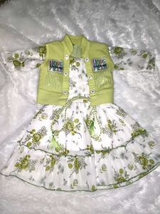 Cute Kids' Dress with Jacket 6-12 months