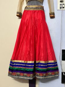 Peach Lehenga Choli Set